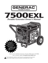 Generac Portable Products 10000EXL Owner's manual