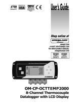 Omega OM-CP-OCTTEMP2000 Owner's manual