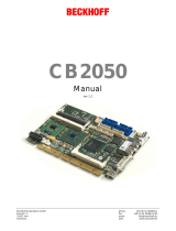 Beckhoff CB2050 User manual