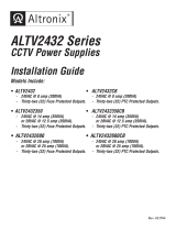 Altronix ALTV2432 Series Installation guide