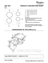 Whirlpool AKT809BA User manual