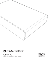 CAMBRIDGE CP1/CP2 User manual