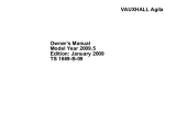 Vauxhall VIVA 2009 Owner's manual