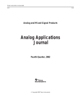 Texas Instruments Analog Applications Journal Q4, 2002 on-line issue Application Note