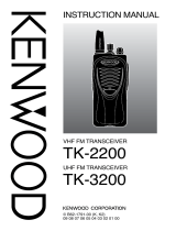 Kenwood TK-2200 User manual