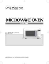 Daewoo KOR-7L0EW User manual