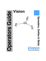 Vinten Vision Spreaders and Dollies/Skids Operator Guide