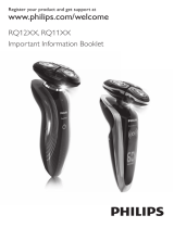 Philips RQ1160/16 Important information