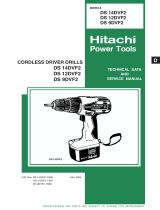 Hitachi ds 12dvf2 Technical Data And Service Manual