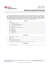 Texas Instruments TRF37x73 and TRF37x75 EVM User guide