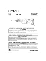 Hitachi CR 13V User manual