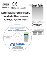 Omega HH66U Owner's manual