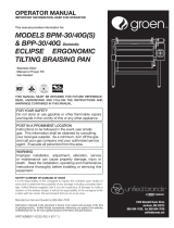 Randell BPM-30/40G(S) & BPP-30/40G User manual