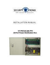 Security Tronix ST-PBX18/10A-PTC Owner's manual