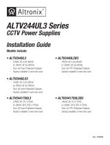 Altronix ALTV244UL3 Installation guide