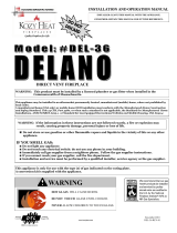 Kozyheat Delano Owner's manual