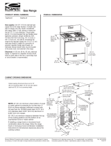 Amana AGR3311WD User manual