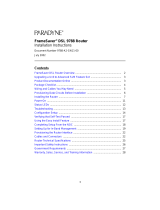 Paradyne FrameSaver 9720 Installation Instructions Manual