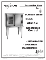 Alto-Shaam ASC-4G Electronic Control Installation Operation & Maintenance