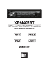 Dual XRM405BT Owner's manual