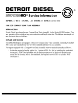 Detroit Diesel 60 User manual