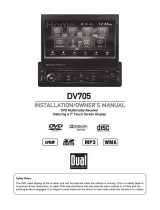 Dual DV705 Owner's manual