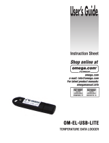 Omega OM-EL-USB-LITE-5 Owner's manual
