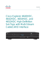 Cisco Explorer 4652HD User manual