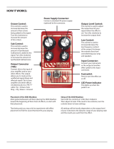 DigiTech Meatbox SubSynth Bass Pedal Owner's manual