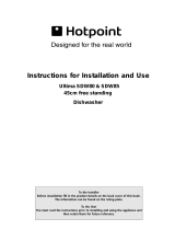 Hotpoint SDW85 User manual