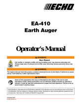 Echo EA-410 User manual