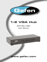 Gefen EXT-VGA-142N User manual