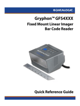 Datalogic Gryphon GFS4 series Quick Reference Manual