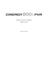 Terratec Cinergy800ePVR Owner's manual