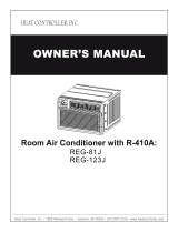 Heat Controller REG-123J Owner's manual