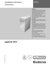 Buderus LoganoCA GC 144 II Installation And Service Instructions Manual