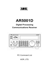 AOR AR5001D Owner's manual