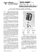 Shure 556A User guide