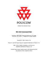 Polycom Vortex EF2201 Owner's manual