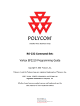 Polycom Vortex EF2210 Program Manual