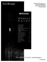 Frigidaire 316000291 (9902) Owner's manual