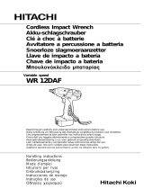 Hitachi WR 12DAF Owner's manual