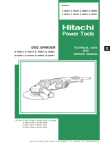 Hitachi G 18SCY Technical Data And Service Manual