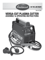 Eastwood MIG Welder 135 And Versa Cut Plasma Cutter 40 Operating instructions