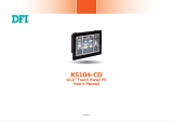 DFI KS104-CD User manual