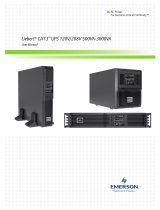 Liebert GXT3 User manual