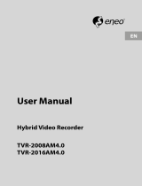 Eneo TVR-2016AM4.0 User manual