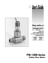 Omega FTB-1300 Series Owner's manual