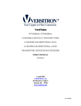 Versitron FVMTR2BB5A Technical Manual