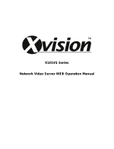 Xvision X101VS Operating instructions